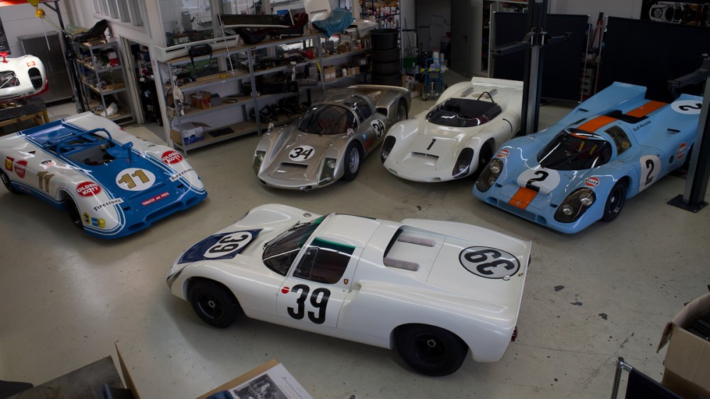 Fünf automobile Kostbarkeiten