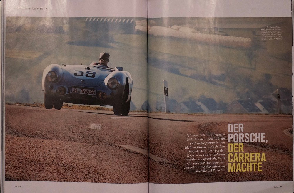 Nach 70 Jahren „on the road again“ – Porsche 550 Spyder Prototype